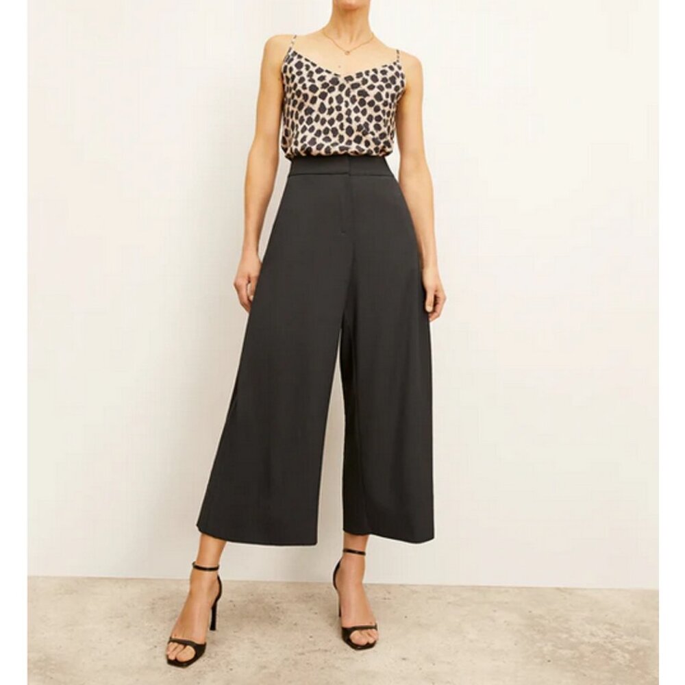 MM LaFleur The Zhou 2.0 Culotte - Heavy Crepe - Size 4 - NWOT - Picture 2 of 8